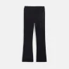 Legging coupe trompette noir fille