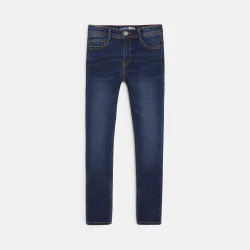 Jean skinny bleu garçon