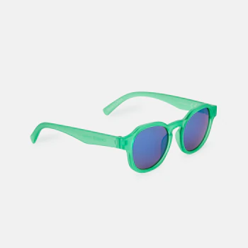 Lunettes de soleil de couleur vert garçon