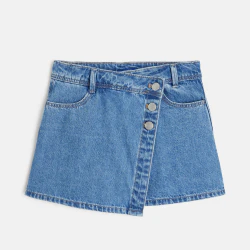 Mini jupe-short en jean...