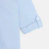 Chemise Oxford à col américain turquoise garçon