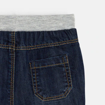 Short en jean bleu bébé garçon