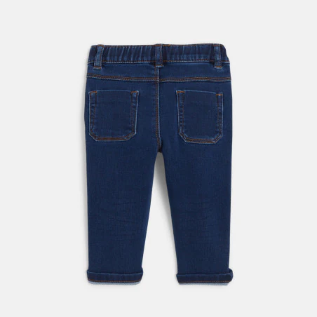 Jean confort ultra stretch enfilable bleu bébé garçon