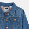 Veste en jean bleu fille