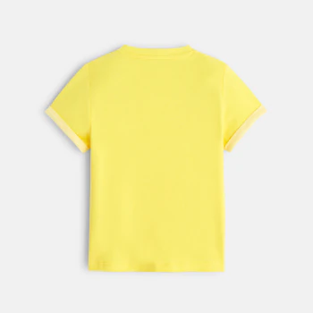 T-shirt à motif jaune bébé garçon