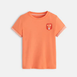 T-shirt à motif orange bébé...