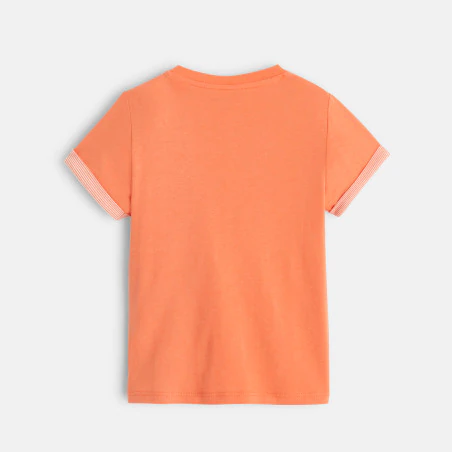 T-shirt à motif orange bébé garçon