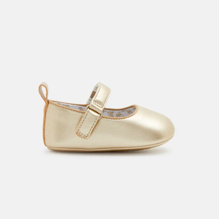 Ballerines cérémonie jaunes naissance