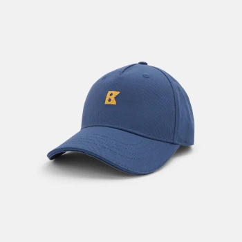 Casquette enfant en toile bleue garçon