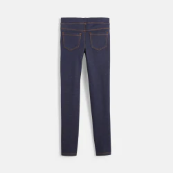 Jegging stretch bleu fille