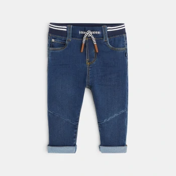 Jean denim confort ultra stretch bleu bébé garçon