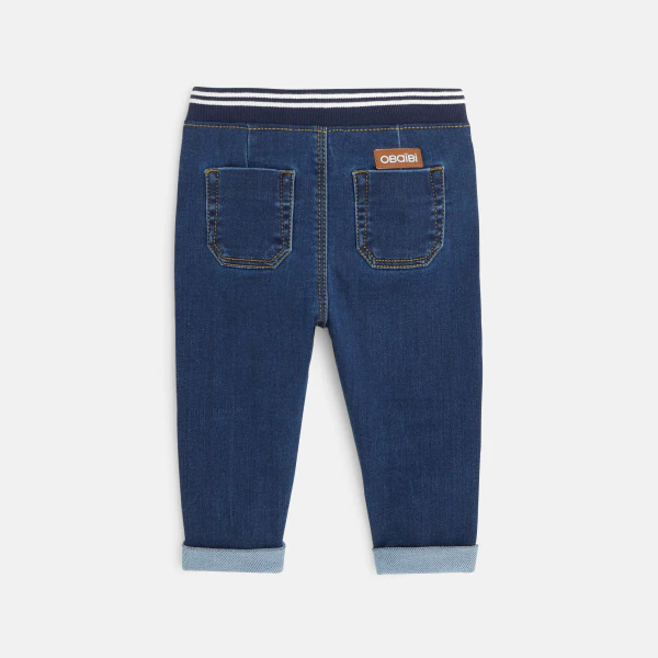 Jean denim confort ultra stretch bleu bébé garçon