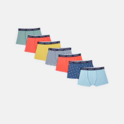 Boxers en jersey (lot de 7) garçon