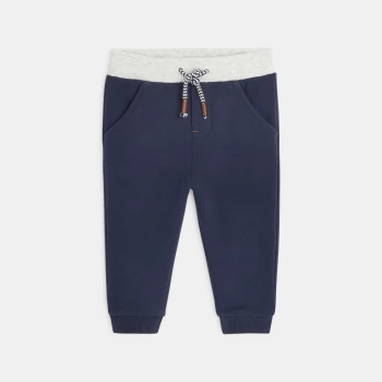 Pantalon jogging bleu bébé garçon