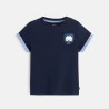 T-shirt à motif bleu bébé garçon