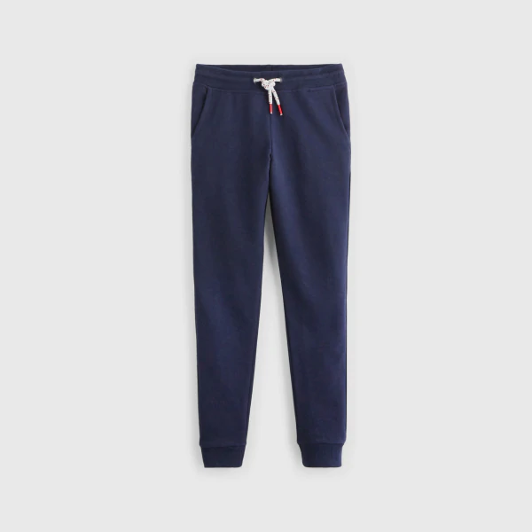 Pantalon de jogging en molleton bleu garçon