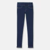 Tregging en jean hyper stretch bleu fille