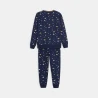 Pyjama 2 pièces motif planètes bleu garçon