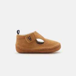 Chaussons parc beige bébé garçon