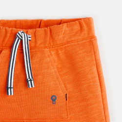 Short en molleton orange...