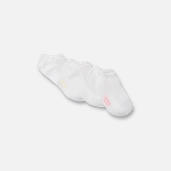 Chaussettes socquettes (lot de 3) blanches fille