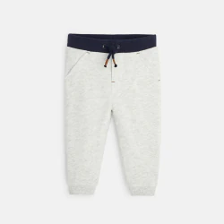 Pantalon jogging blanc bébé garçon