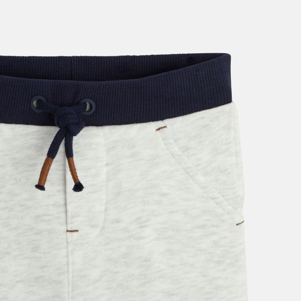 Pantalon jogging blanc bébé garçon