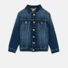 Veste en jean délavé bleu Garçon