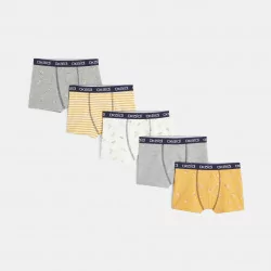 Boxers en jersey (lot de 5) garçon