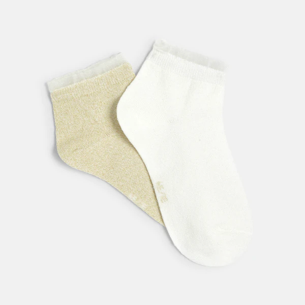 Socquettes chics (lot de 2) Fille