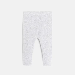 Legging uni gris bébé fille