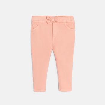 Pantalon tregging rose bébé fille