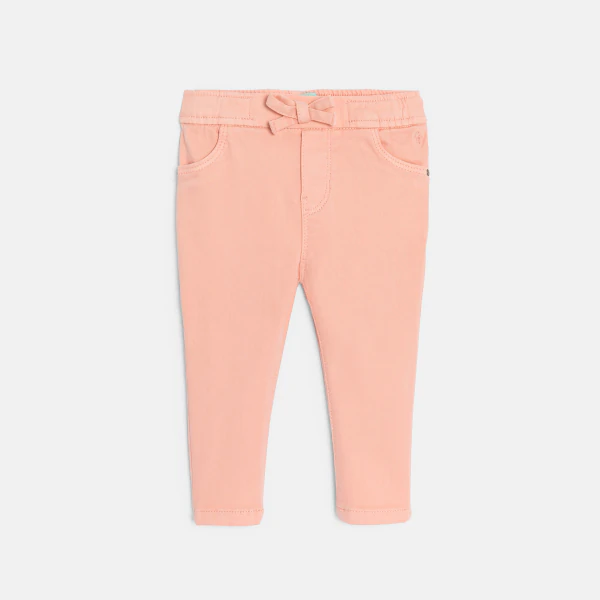 Pantalon tregging rose bébé fille