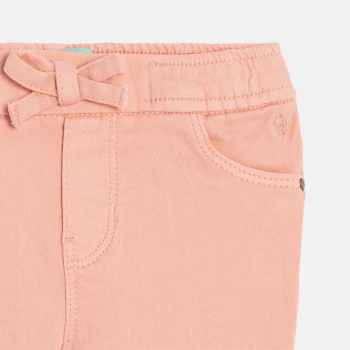 Pantalon tregging rose bébé fille