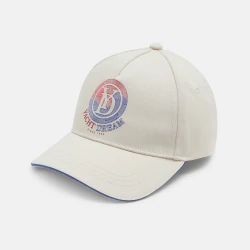 Casquette Yatch Party beige Garçon