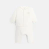 Veste matelassée et pantalon réversibles avec body blanc bébé mixte