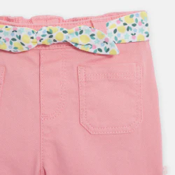 Short coton fantaisie rose...