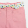 Short coton fantaisie rose bébé fille