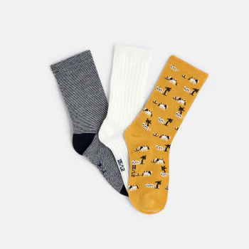 Chaussettes fantaisie (lot de 3) Garçon