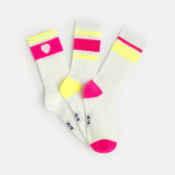 Chaussettes fluo Fille (lot...