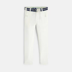 Pantalon slim en toile +...