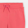 Pantalon de jogging cargo uni rose corail Fille