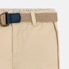 Bermuda chino beige bébé garçon