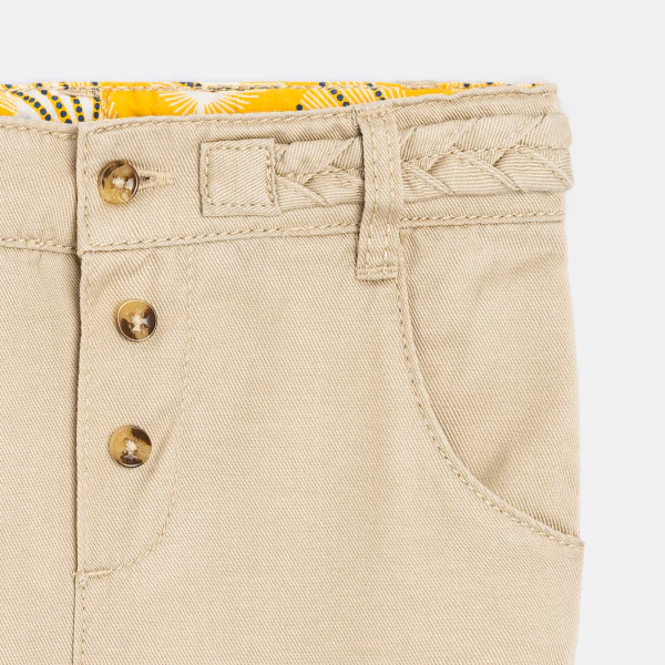 Pantalon battle beige bébé fille