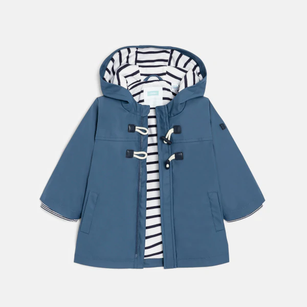 Imperméable ciré bleu bébé garçon