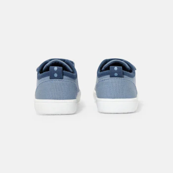 Chaussures en toile bleu bébé garçon