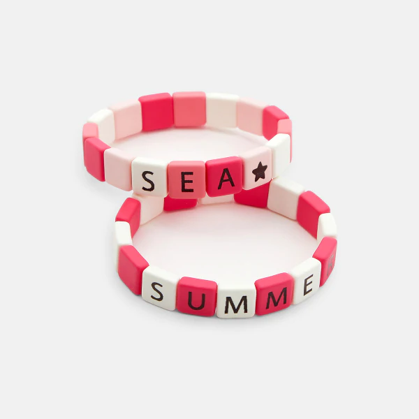 Bracelet à message (lot de 2)