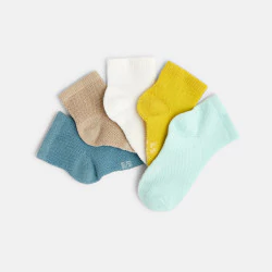 Chaussettes coton jacquard...