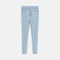 Jegging bleu délavé Fille