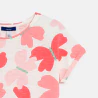 T-shirt imprimé papillon rose Fille